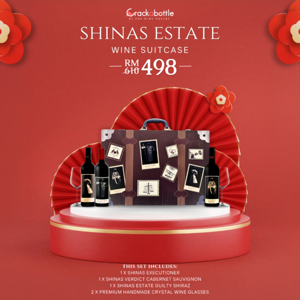 Shinas Estate Wine Suitcase